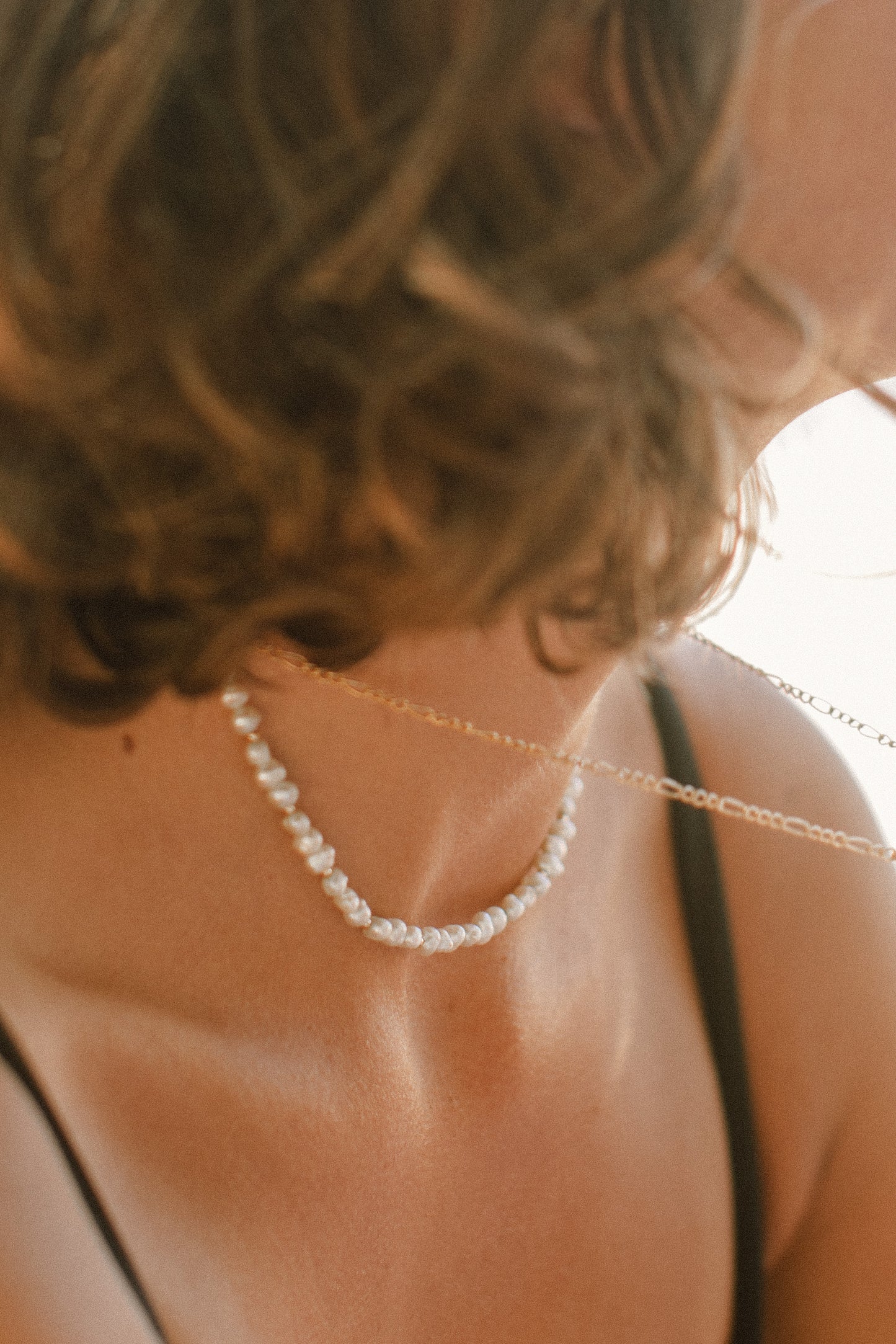 Stacy Pearl Necklace